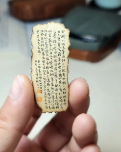 “小楷狂魔”王登峰携30万字小微楷亮相恒庐美术馆