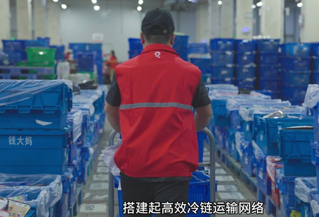 钱大妈华南冷链物流基地地加速建设